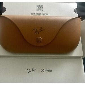 Ray-Ban Meta Wayfarer Gen 1 Shiny Black Clear C 601/SB50 AI Smart Glasses